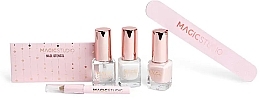 Magic Studio Rose Quartz french Nail Set - Magic Studio Rose Quartz french Nail Set — photo N2