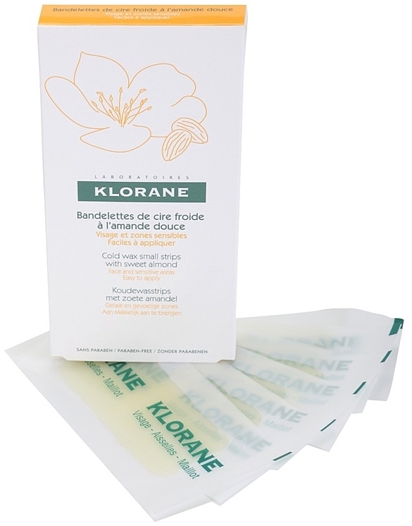 Hair Removal Wax Strips for Face & Sensitive Areas - Klorane Hygiene et Soins du Corps — photo N11