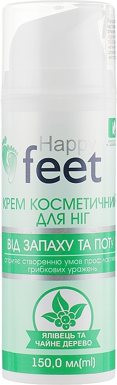 Anti-Sweat Odor Foot Cream - Enjee Happy Feet — photo N1