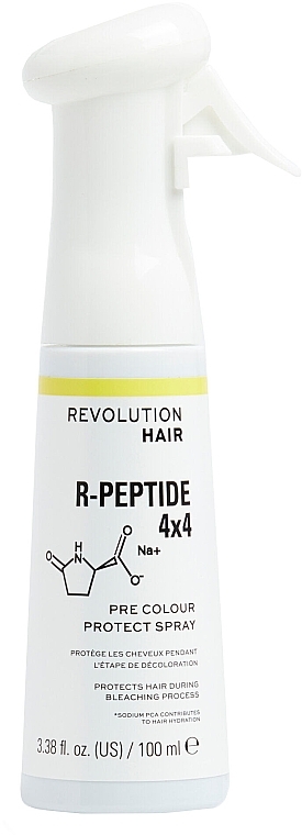Protective Spray for Colored Hair - Revolution Haircare R-Peptide 4x4 Pre Colour Protect Mist — photo N8
