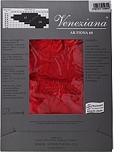 Ar Fiona Women Stockings, 60 Den, red - Veneziana — photo N2