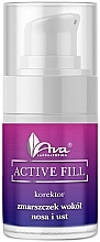 Wrinkle Corrector Nose & Lip Contour Cream - Ava Laboratorium Active Fill — photo N1