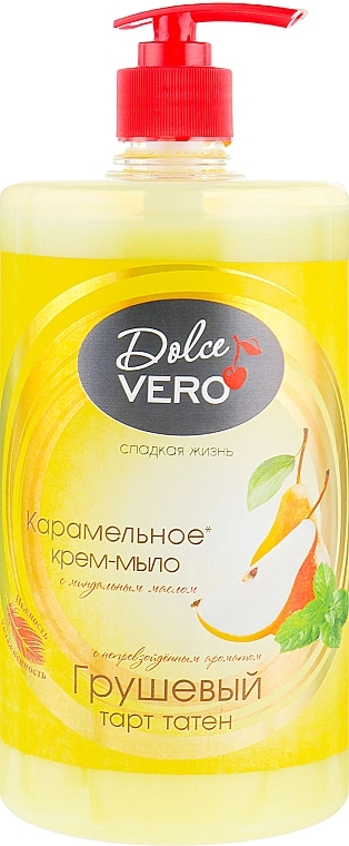 Cream Soap "Pear Tart Tatin" - Dolce Vero — photo N16