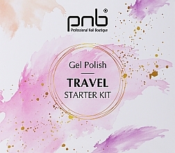 Travel Starter Kit, 12 products - PNB Gel Polish Travel Starter Kit — photo N1