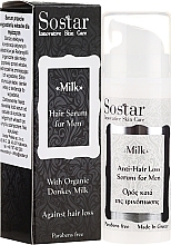 Fragrances, Perfumes, Cosmetics Men Hair Serum - Sostar Donkey Milk Men Anti-Hair Loss Serum