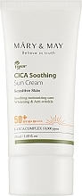 Fragrances, Perfumes, Cosmetics Sunscreen - Mary & May CICA Soothing Sun Cream SPF50+ PA++++