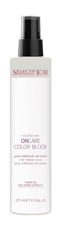 Color Stabilizer Leave-In Spray - Selective Professional OnCare Color Block Spray — photo N1