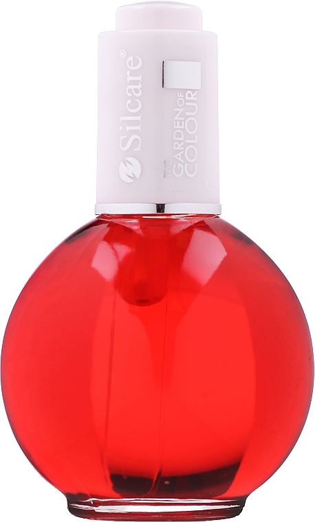 Nail & Cuticle Oil - Silcare Olive Cherry Wine — photo N1