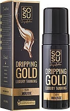 Fragrances, Perfumes, Cosmetics Self-Tanning Body Mousse - Sosu by SJ Dripping Gold Luxury Tanning Mousse