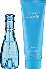 Fragrances, Perfumes, Cosmetics Davidoff Cool Water Woman - Set (edt/30ml + b/lot/75ml)