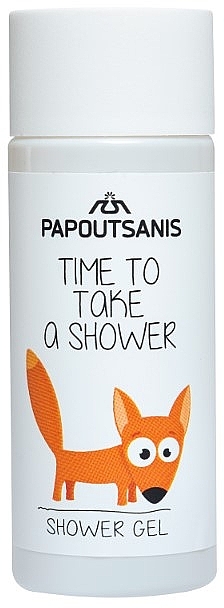 Kids Shower Gel - Papoutsanis Kids Time To Take A Shower Shower Gel — photo N1