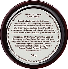 Cherry Blossom Moisturizing & Regenerating Body Butter - Bosphaera — photo N6