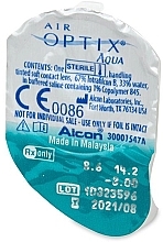 Contact Lenses, curvature 8.6, 3 pcs. - Alcone Air Optix Aqua — photo N4