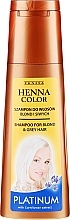 Fragrances, Perfumes, Cosmetics Shampoo - Venita Henna Color Platinum Shampoo