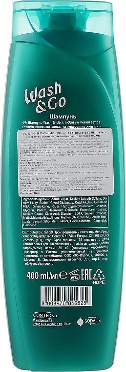 Jasmine Extract Shampoo for Normal Hair - Wash&Go — photo N13