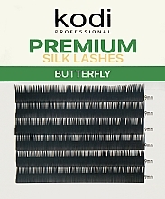 Fragrances, Perfumes, Cosmetics Butterfly Green B 0.15 False Eyelashes (6 rows: 9 mm) - Kodi Professional