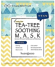 Fragrances, Perfumes, Cosmetics Soothing Face Sheet Mask - Huangjisoo Tea-Tree Soothing Mask