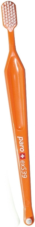 S39 Toothbrush, orange - Paro Swiss Toothbrush — photo N1