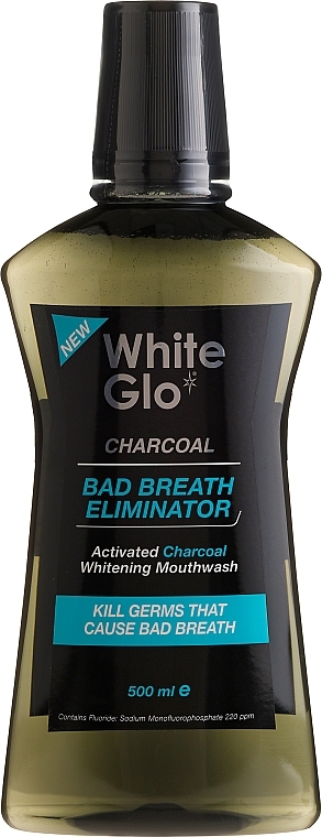 Mouthwash - White Glo Charcoal Bad Breath Eliminator Mouthwash — photo N4