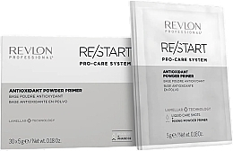 Antioxidant Hair Base Powder - Revlon Professional Restart Pro-Care System Antioxidant Powder Primer — photo N2