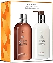 Fragrances, Perfumes, Cosmetics Molton Brown Suede Orris Body Care Collection - Set (sh/gel/300 ml + b/lot/300 ml)