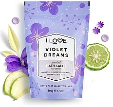 Violet Dreams Bath Salt - I Love Violet Dreams Bath Salt — photo N1