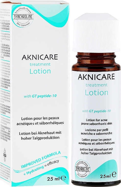 Anti-Breakout and Anti-Blackheads Lotion - Synchroline Aknicare Lotion — photo N1