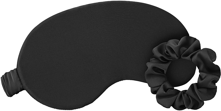 Sleep Set in Gift Case 'Relax Time' - MAKEUP Gift Set Black Sleep Mask, Scrunchie, Earplugs  — photo N2