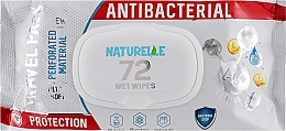 Fragrances, Perfumes, Cosmetics Antibacterial Wet Wipes, 72 pcs - Naturelle Antibacterial Wet Wipes Travel Pack