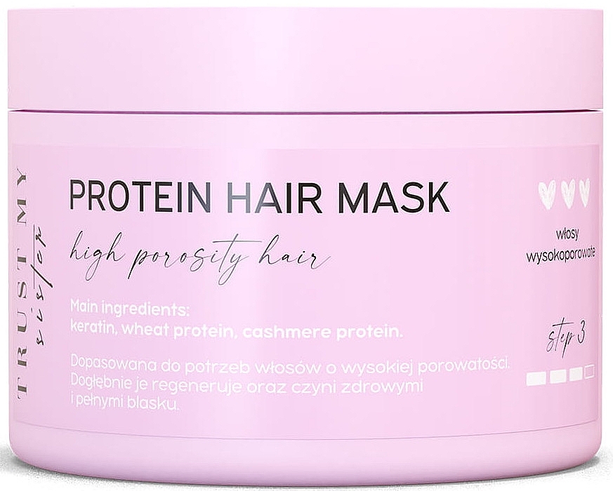 Protein Mask for High Porosity Hair - Trust My Sister High Porosity Hair Protein Mask — photo N1