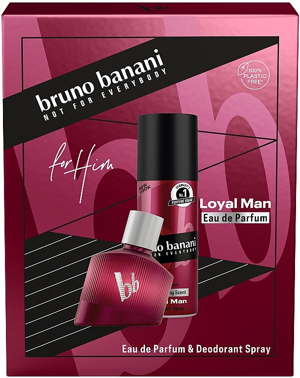 Bruno Banani Loyal Man - Set (edp/30ml + deo/50ml) — photo N2