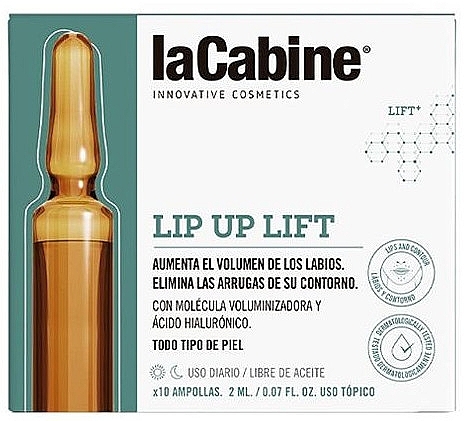 Lip Ampoules - La Cabine Lip Up Lift Ampoules — photo N1
