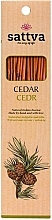 Fragrances, Perfumes, Cosmetics Cedar Incense Sticks - Sattva Cedr