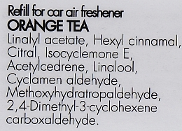Car Perfume Refill 'Orange Tea' - Millefiori Milano Icon Refill Orange Tea — photo N2