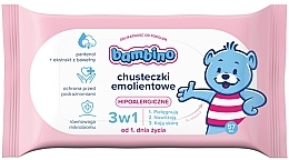 Fragrances, Perfumes, Cosmetics Softening Baby Wipes 3in1 - Bambino