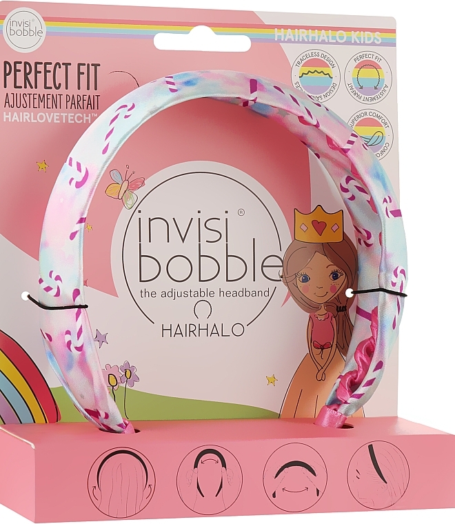 Headband - Invisibobble Kids Hairhalo Cotton Candy Dreams — photo N5