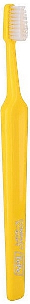 Toothbrush, extra-soft, yellow - TePe Compact X-Soft Toothbrush — photo N1