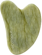 Gua Sha Face Massager & Scraper, green jade - EcoTools Jade Facial Gua Sha — photo N1