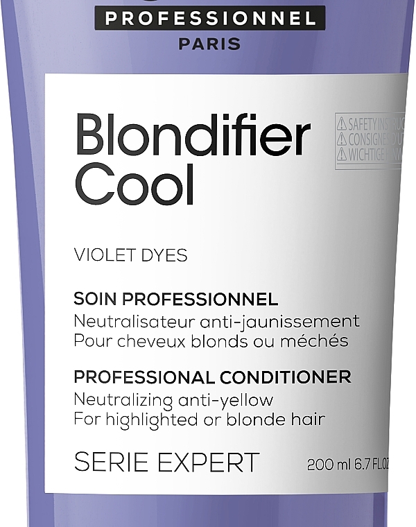 Conditioner - L'Oreal Professionnel Serie Expert Blondifier Cool Conditioner — photo N3