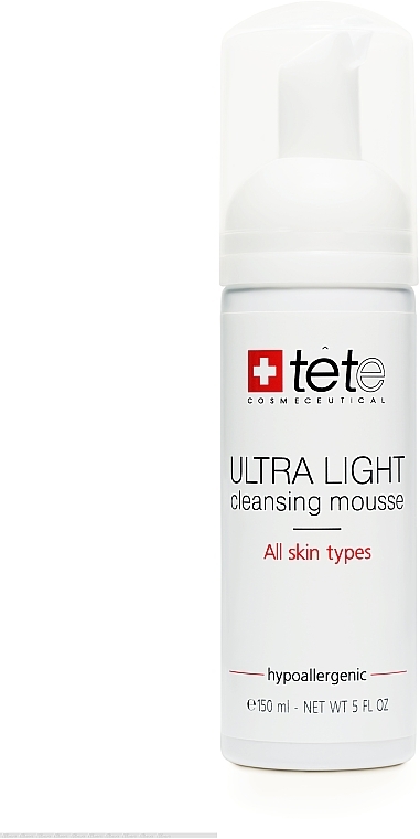 Cleansing Mousse - TETe Cosmeceutical Ultra Light Cleansing Mousse — photo N1