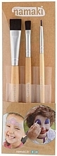 Makeup Brush Set, 3 pcs - Namaki Make-up Brushes Set — photo N5