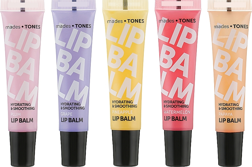 Beauty Booster Lip Balm Set (5 x balm/15ml) - Mades Cosmetics — photo N2