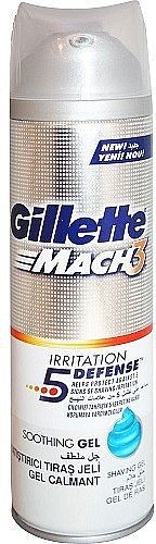 Shaving Gel - Gillette Mach 3 Extra Comfort — photo N1