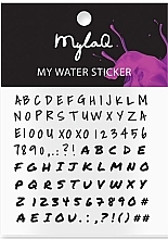 Fragrances, Perfumes, Cosmetics Alphabet Nail Stickers - MylaQ My Alphabet Sticker
