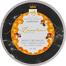 Natural Body Butter 'Honey, Ginger & Cinnamon' - Enjoy & Joy Enjoy Eco Body Cream-oil — photo N2