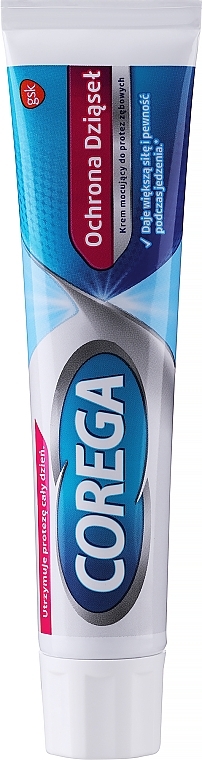 Denture Fixing Cream 'Gum Protection' - Corega  — photo N3