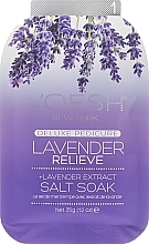 Pedicure Set "Lavender" - Voesh Pedi In A Box Deluxe Pedicure Lavender Relieve — photo N3