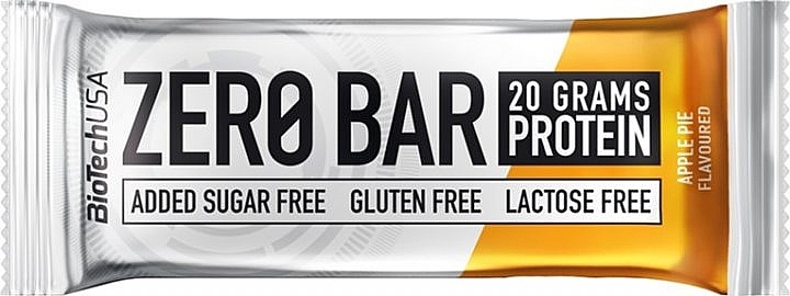 Protein Bar "Apple Pie" - BioTechUSA Zero Bar Apple Flavoured — photo N1