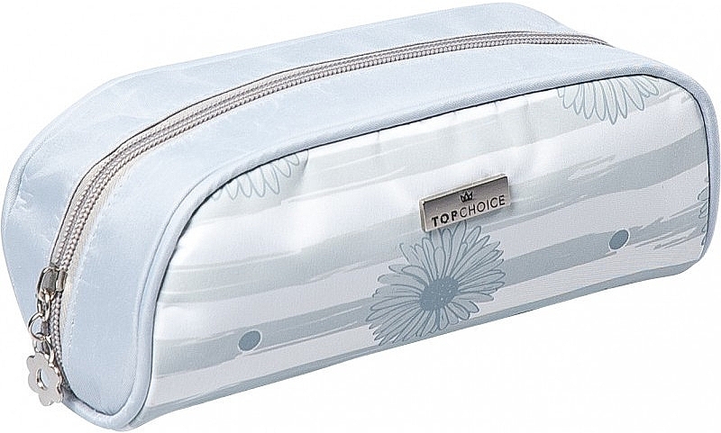 Makeup Bag "Marguerite", 98062, grey - Top Choice — photo N1