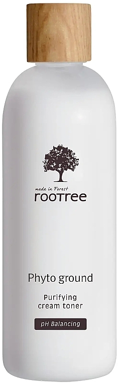 Face Toner - Rootree Phyto Ground Purifying Cream Toner — photo N1
